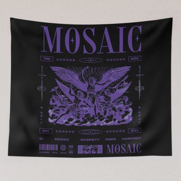 Item preview, Mosaic diversity Gods Streetwear designed and sold by NF Designs Studio DTF.