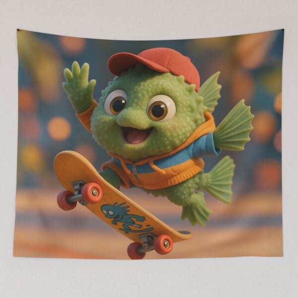Item preview, Skater Lumpfish designed and sold by Sillytoe.