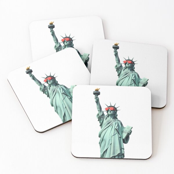 Item preview, Statue of Liberty with Cool Shades designed and sold by SunkenCost.