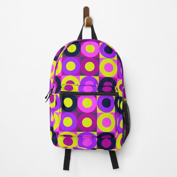 Item preview, Colorful Circles On Squares Vibrant Geometric Modern Pattern designed and sold by DEC02.