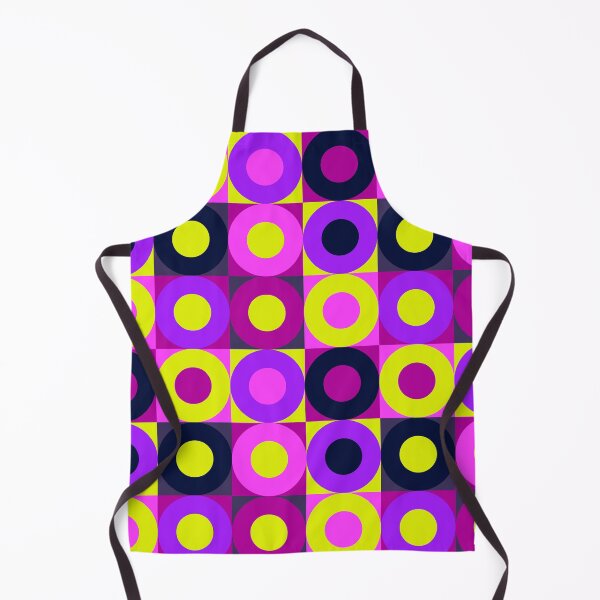 Item preview, Colorful Circles On Squares Vibrant Geometric Modern Pattern designed and sold by DEC02.