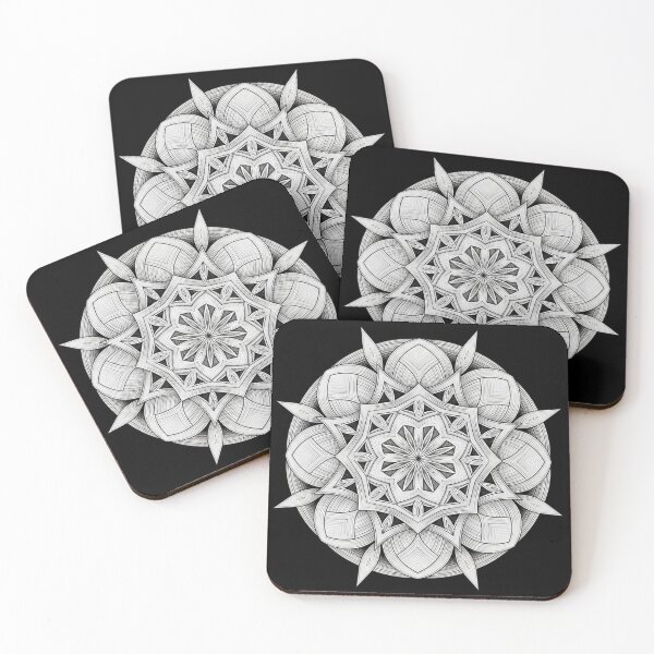 Artikelvorschau, Detaillierte geometrische Mandala-Achtsamkeits-Zen-Kunst entworfen und verkauft von Design_Your_Day.