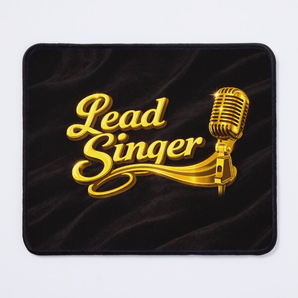 Item preview, Lead Singer – Vintage Microphone on Black Velvet designed and sold by MySheetMusicArt.