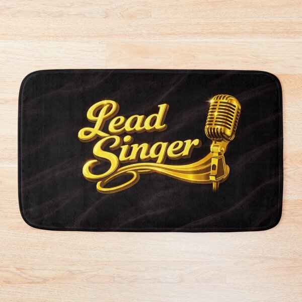 Item preview, Lead Singer – Vintage Microphone on Black Velvet designed and sold by MySheetMusicArt.