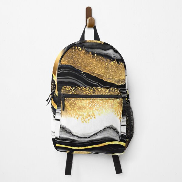 Item preview, Golden Marbled Abstract Art With 'Magical Fairy Dust' designed and sold by DEC02.