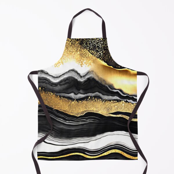 Item preview, Golden Marbled Abstract Art With 'Magical Fairy Dust' designed and sold by DEC02.