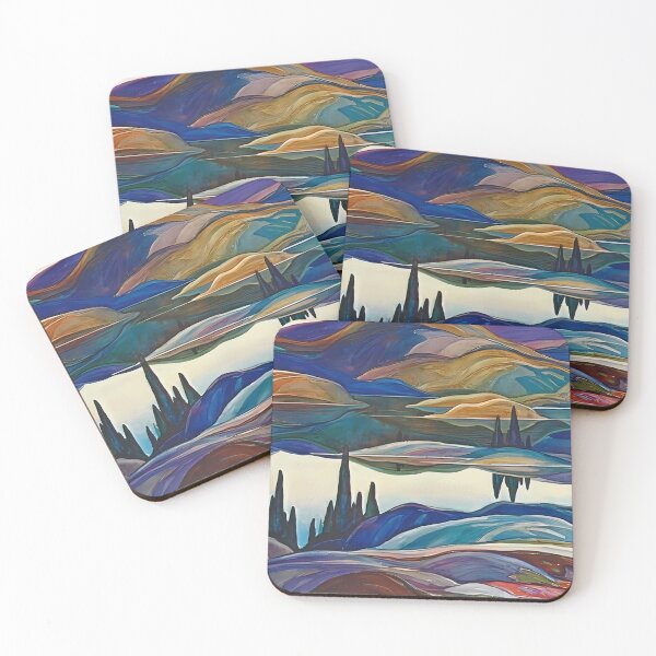 Item preview, Franklin Carmichael, Mirror Lake Algoma Canada designed and sold by VisualGeni.
