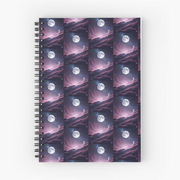 Item preview, Surreal Astronaut Art Print - Pink Cosmic Landscape Decor - Moon Exploration Poster - Sci-Fi Wall Art - Celestial Dreamscape Illustration designed and sold by stivenex.