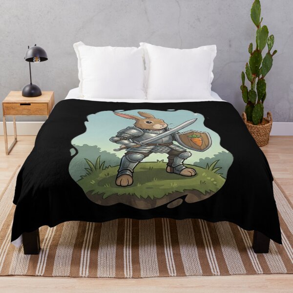Item preview, Brave Fantasy Bunny Knight Warrior designed and sold by k3rstman1.