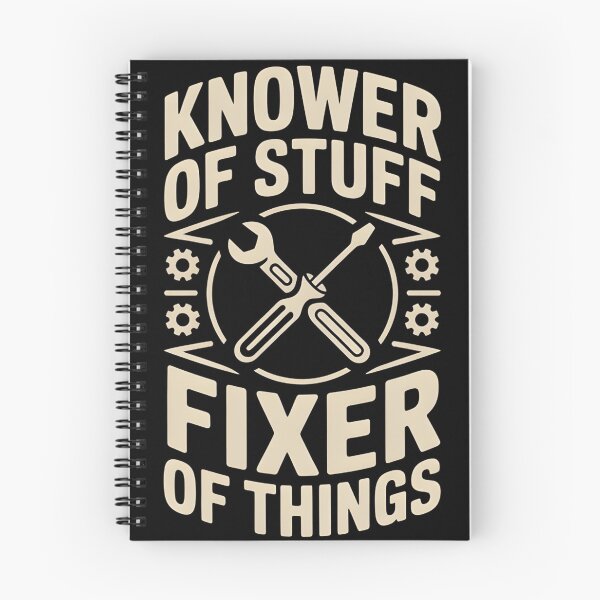 Item preview, Knower of Stuff Fixer of Things Funny Mechanic designed and sold by BLZART.