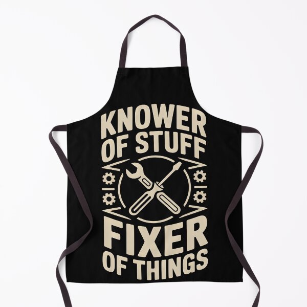 Item preview, Knower of Stuff Fixer of Things Funny Mechanic designed and sold by BLZART.