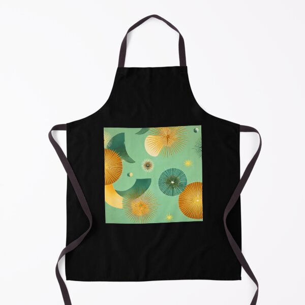 Item preview, Mid-Century Modern Mint Green, Yellow, And Orange Abstract designed and sold by DEC02.