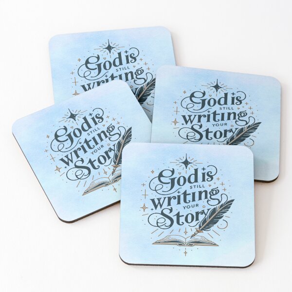Item preview, God Is Still Writing Your Story | Inspirational Christian Faith Design designed and sold by MysticOzzy.