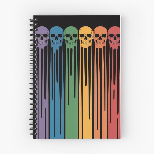 Item preview, LGBT Gay Pride Skull Rainbow Heart LGBT Support designed and sold by sonlylya.