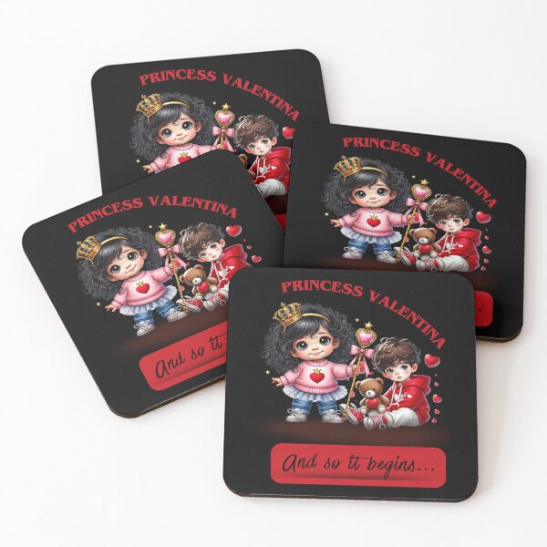 Item preview, Princess Valentina – Valentine’s Day Irony Illustration designed and sold by Szpaku desart .