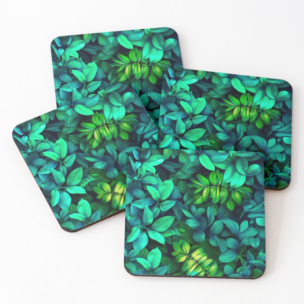Item preview, Fairytale Lush Green Leaves Luxurious Design Art designed and sold by DEC02.