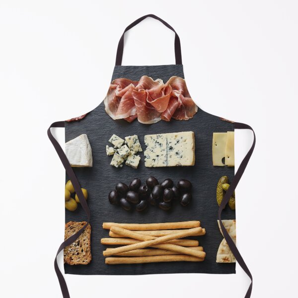 Item preview, Gourmet Charcuterie Board Knolling on Slate designed and sold by SavinMercantile.