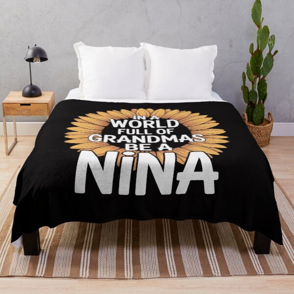 Item preview, In A World Full Of Grandmas Be A Nina Funny Mom Cute Grandma designed and sold by sonlylya.