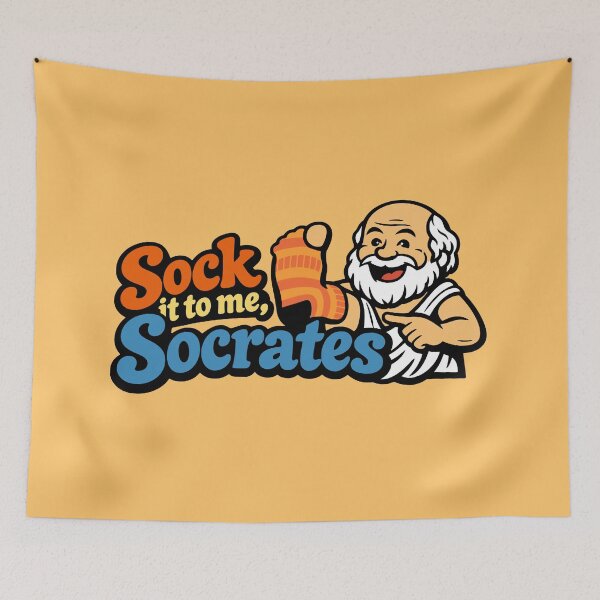 Item preview, Sock it to me, Socrates designed and sold by letitrip.