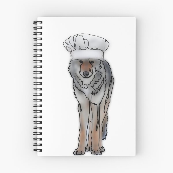 Item preview, Wild Wolf with chef hat  – animalzinhats designed and sold by Ashley’sAnimalz.