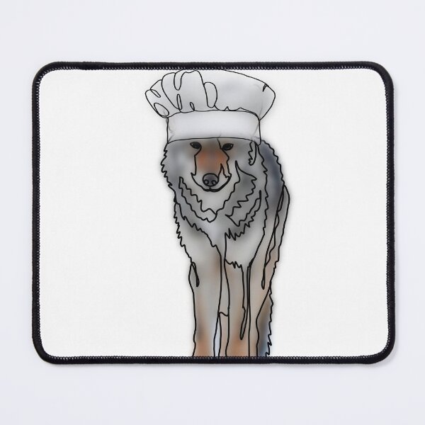 Item preview, Wild Wolf with chef hat – animalzinhats designed and sold by Ashley’sAnimalz.