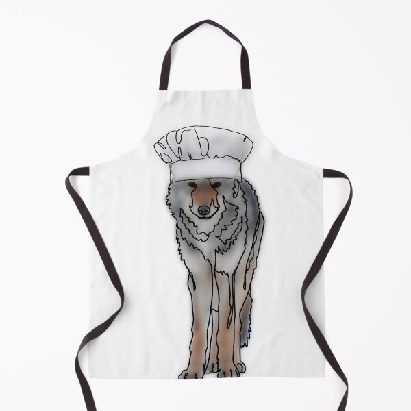 Item preview, Wild Wolf with chef hat  – animalzinhats designed and sold by Ashley’sAnimalz.
