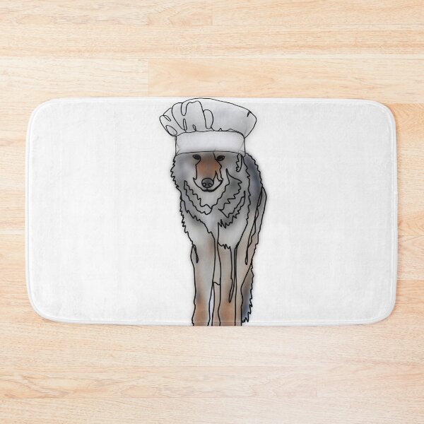 Item preview, Wild Wolf with chef hat  – animalzinhats designed and sold by Ashley’sAnimalz.
