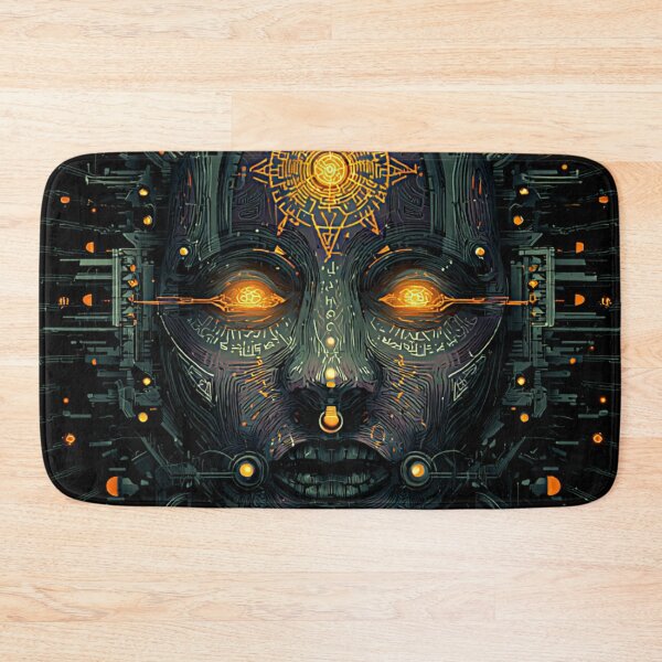 Item preview, Cyber Hierophant Sacred Tech Idol designed and sold by DarkSpaceVibes.