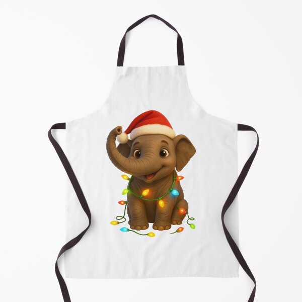 Item preview, Christmas Indian Elephant designed and sold by Sillytoe.