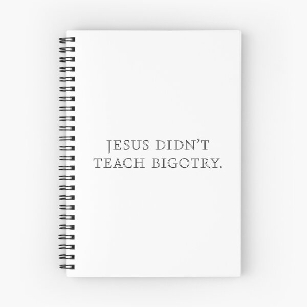Item preview, Jesus Didn't Teach Bigotry - Black designed and sold by sillyjess.