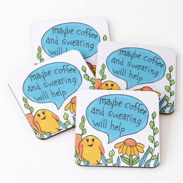 Item preview, Coffee and Swearing designed and sold by artforloners78.