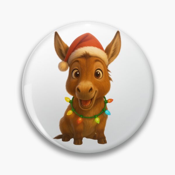 Item preview, Christmas Kiang Donkey designed and sold by Sillytoe.