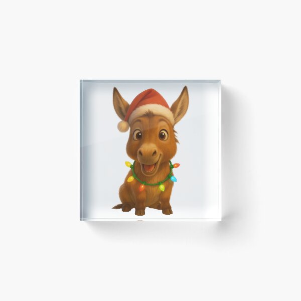 Item preview, Christmas Kiang Donkey designed and sold by Sillytoe.