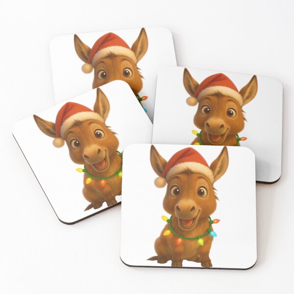 Item preview, Christmas Kiang Donkey designed and sold by Sillytoe.