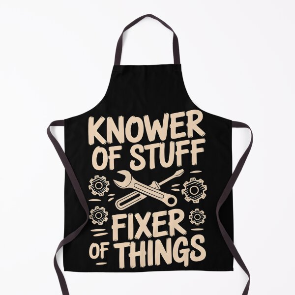 Item preview, Knower of Stuff Fixer of Things Funny Mechanic designed and sold by BLZART.