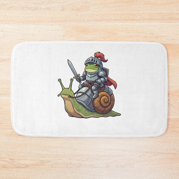 Item preview, Fantasy Frog Knight Riding Snail Adventure designed and sold by k3rstman1.