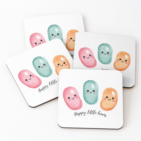 Item preview, Jelly Bean Friends, Cute Kawaii Candy Illustration designed and sold by Moodune.