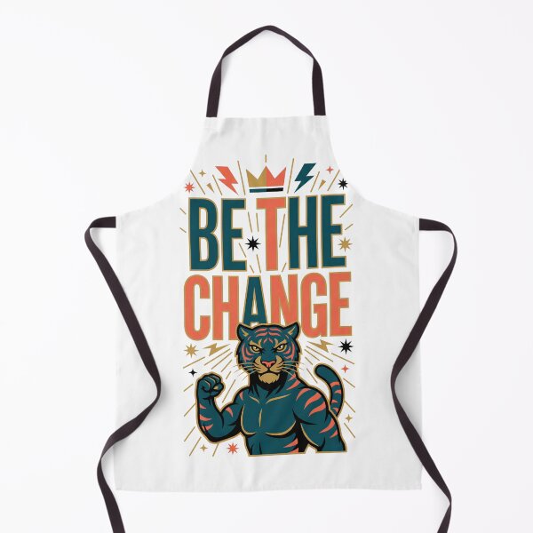 Item preview, Be The Change Empowerment Cat Activist Inspiration Gift designed and sold by Quillway.