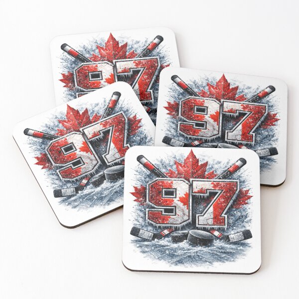 Item preview, Number 97 Canadian Hockey Theme designed and sold by AFKandBeyond.