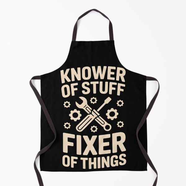 Item preview, Knower of Stuff Fixer of Things Funny Mechanic designed and sold by BLZART.