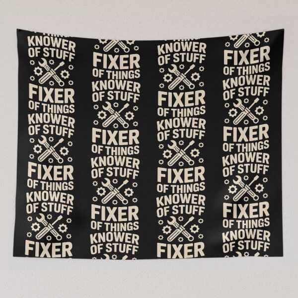 Item preview, Knower of Stuff Fixer of Things Funny Mechanic designed and sold by BLZART.