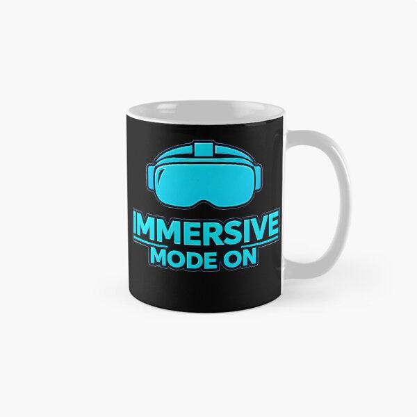 Item preview, Immersive Mode On – VR Gamer Design designed and sold by JustJaxGaming.