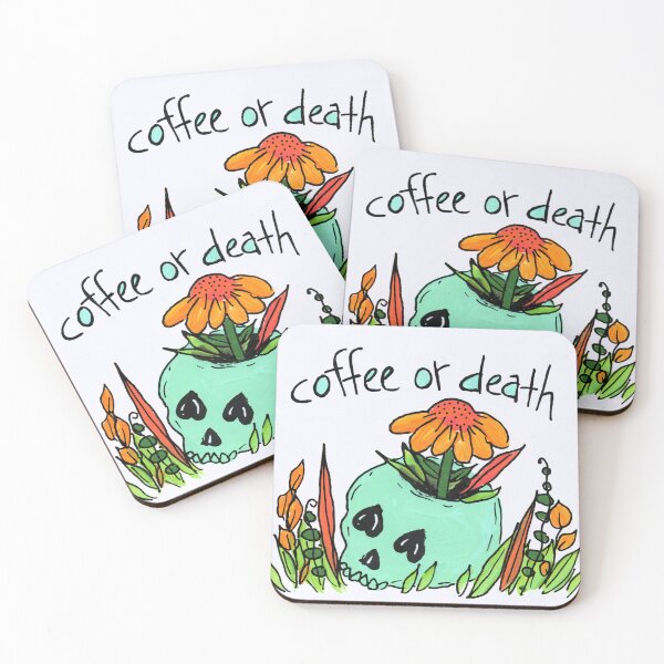 Item preview, Coffee or Death designed and sold by artforloners78.