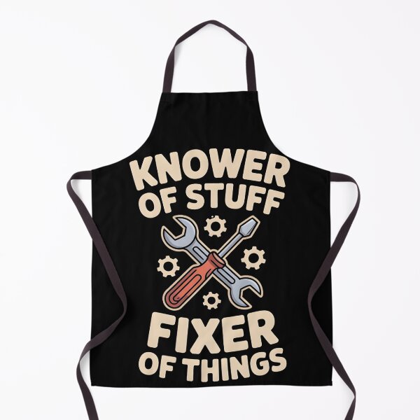 Item preview, Knower of Stuff Fixer of Things Funny Mechanic designed and sold by BLZART.