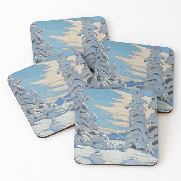 Item preview, Lawren Harris, Trees and Snow, Canadian Art designed and sold by VisualGeni.