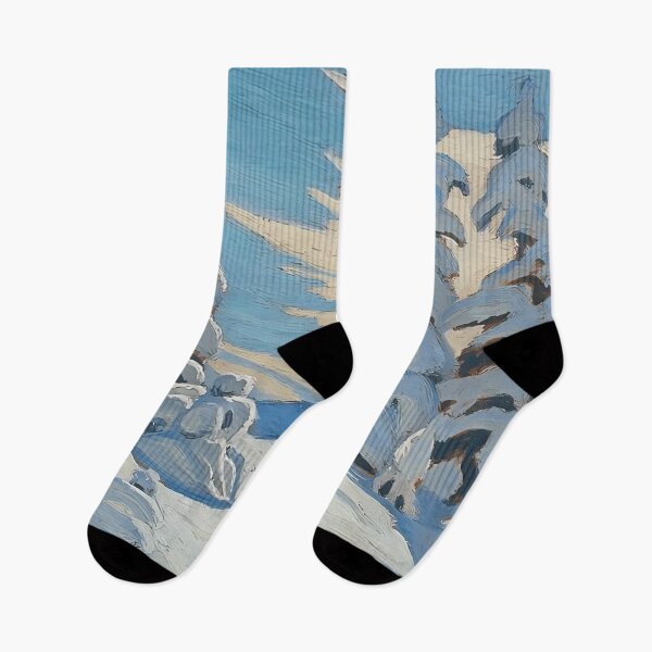 Item preview, Lawren Harris, Trees and Snow, Canadian Art designed and sold by VisualGeni.