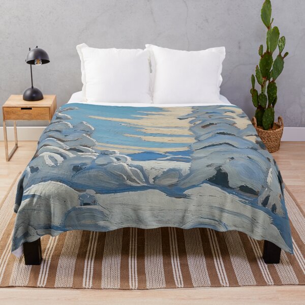 Item preview, Lawren Harris, Trees and Snow, Canadian Art designed and sold by VisualGeni.