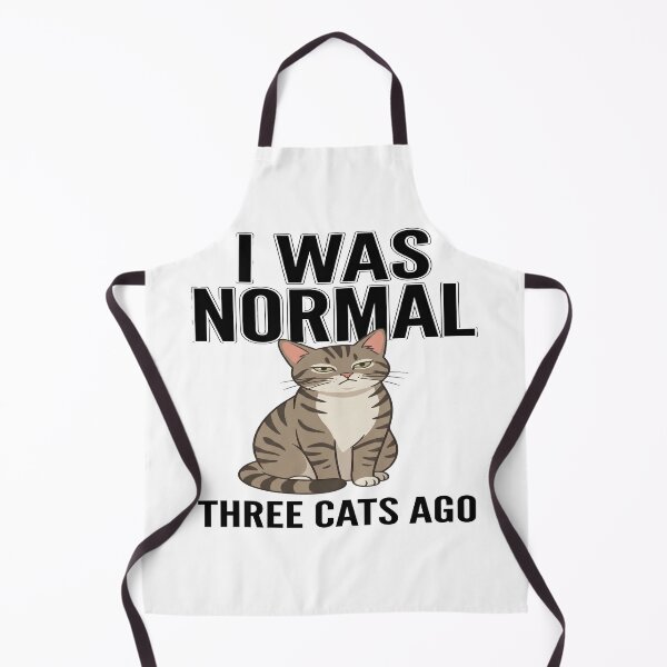 Item preview, Funny Cat  - I Was Normal Three Cats Ago designed and sold by Quillway.