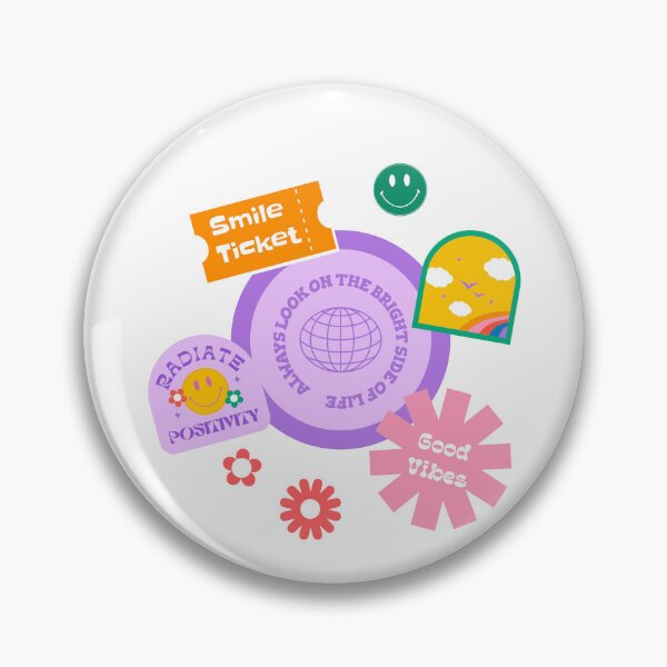 Item preview, Radiate Positivity – Good Vibes Sticker Style Feel-Good Graphic Design designed and sold by TalkTee Me.