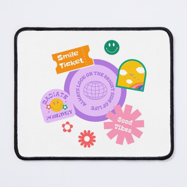 Item preview, Radiate Positivity – Good Vibes Sticker Style Feel-Good Graphic Design designed and sold by TalkTee Me.